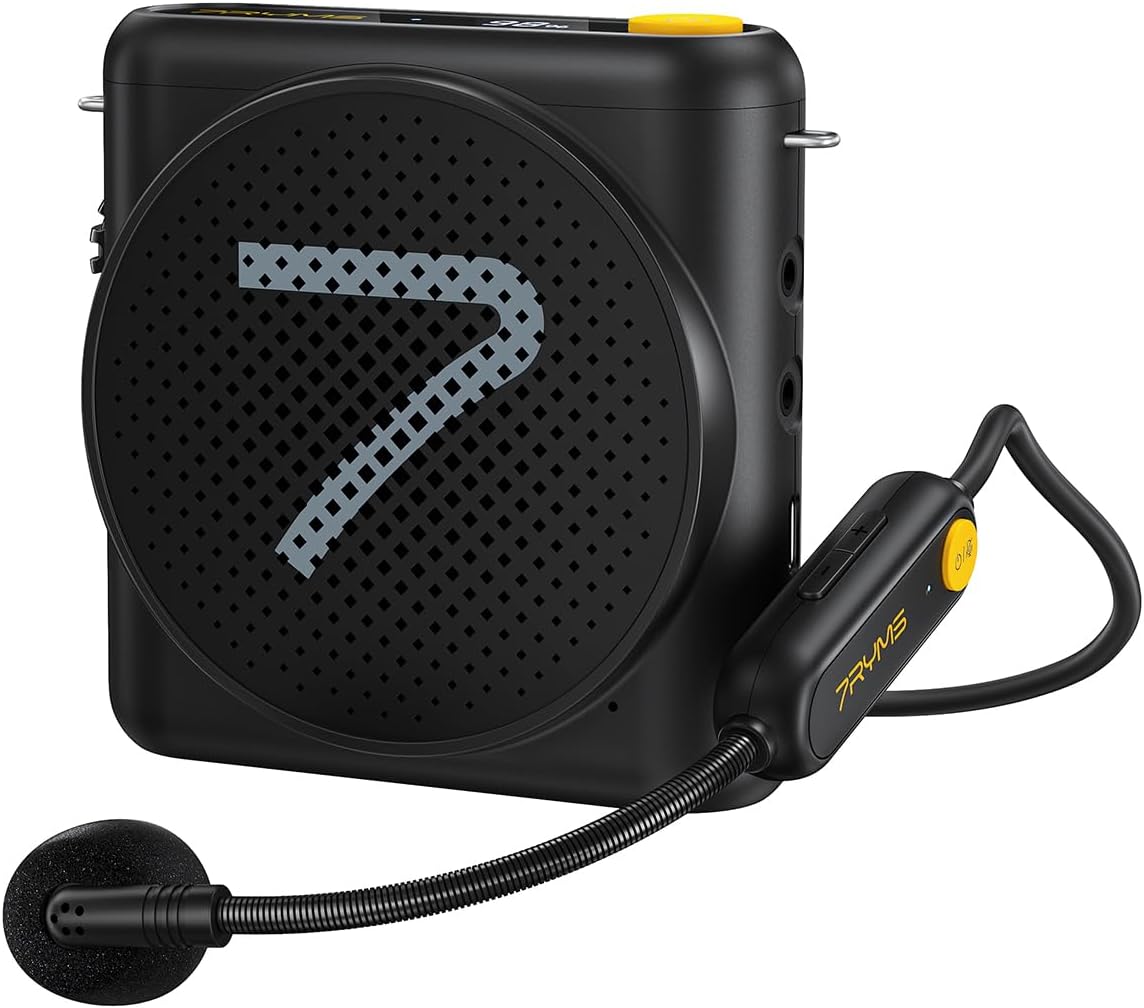 7RYMS WA1 Voice Amplifier with Wireless Headset Microphone