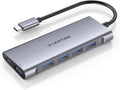 USB C Hub with 4K HDMI Output and Quad USB 3.0 Ports - Compact 4K