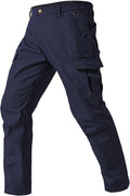 Mens Ripstop Cargo Work Pants for Outdoor Use - 7 Pockets Durable