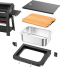 Utheer Grill Side Table Shelf for Weber Searwood 600/600XL
