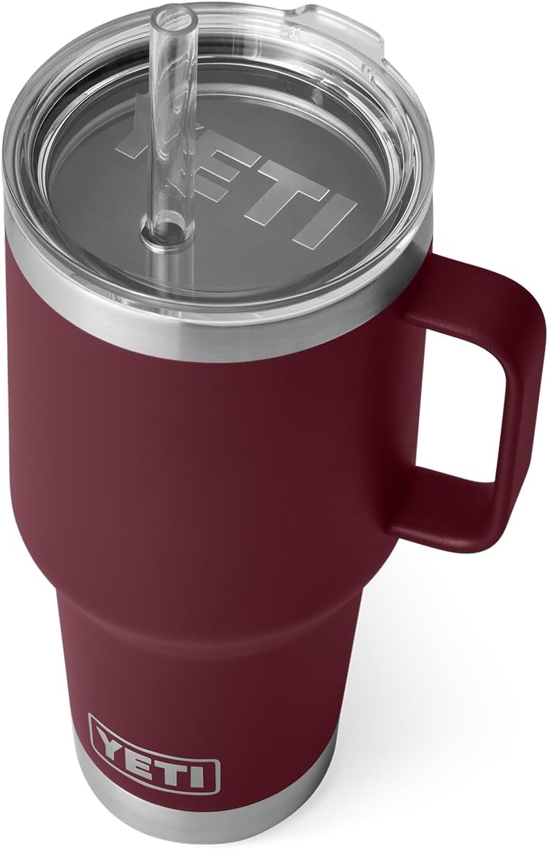 YETI Rambler 35 oz Straw Mug - Insulated Stainless Steel Design