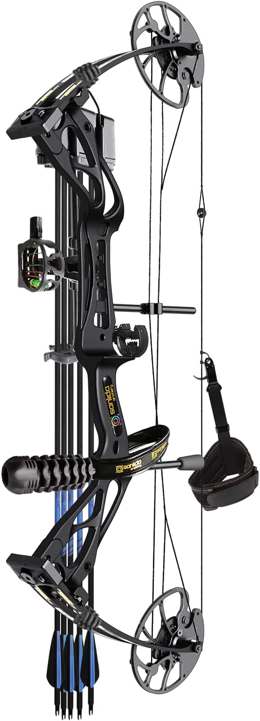 Sanlida Archery Dragon X8 RTH Compound Bow Package for All Ages