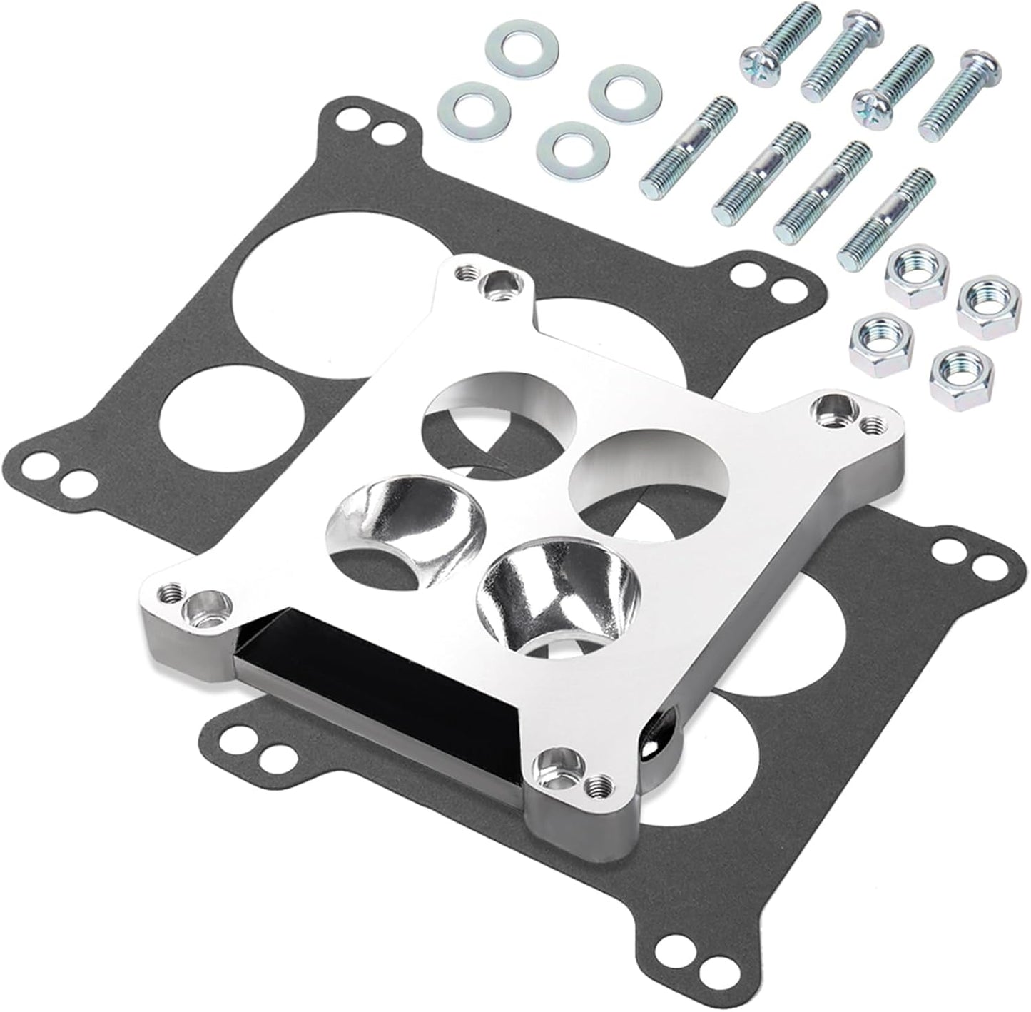 Edelbrock Carburetor Adapter 2696 for Square Bore to Spread Bore