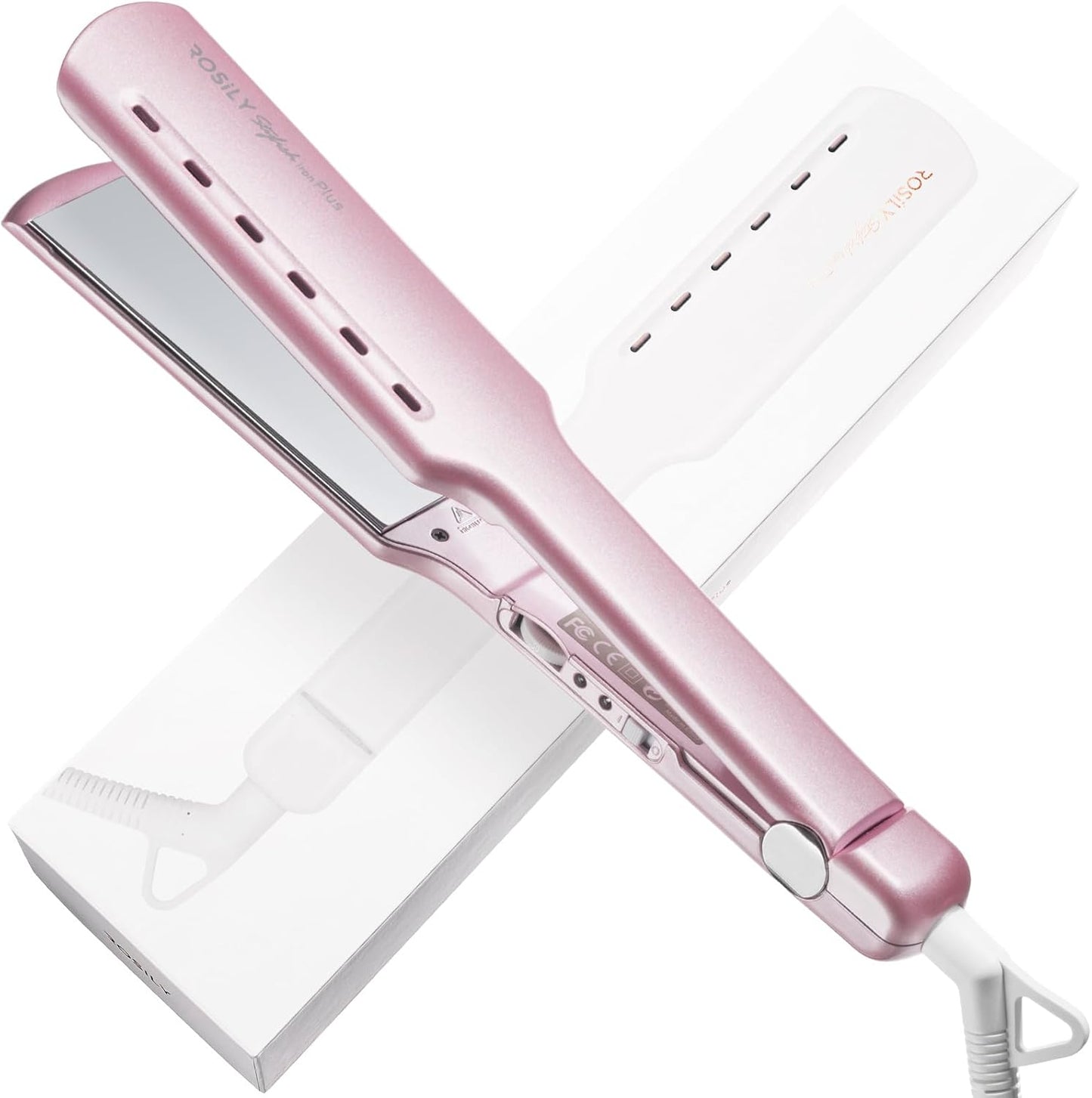 ROSILY Nano Titanium Flat Iron for Effortless Hair Styling