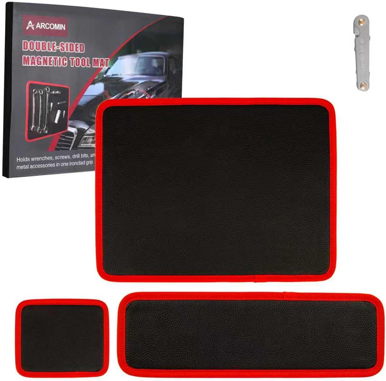 Flexible Magnetic Tool Mat & Tray Holder for Garage Workshop