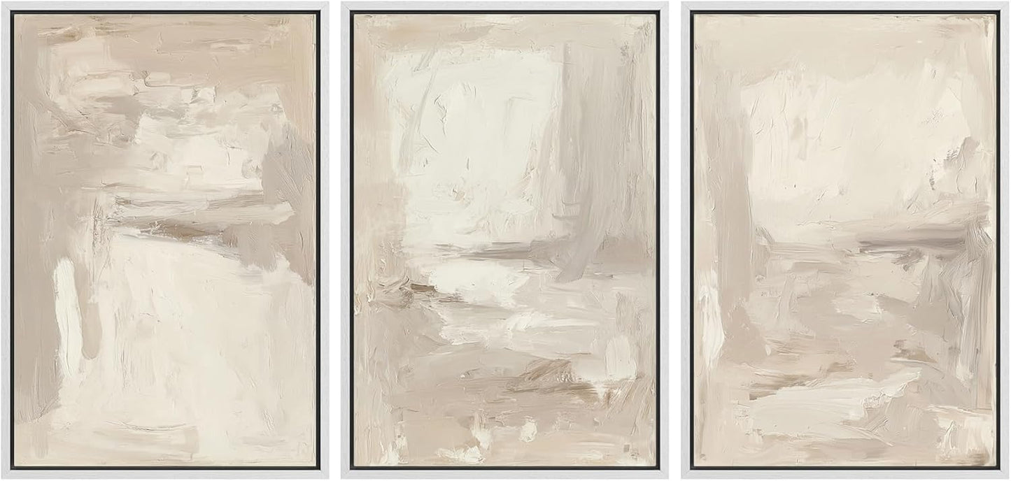MUDECOR Framed Wall Art Print Set for Modern Minimalist Decor