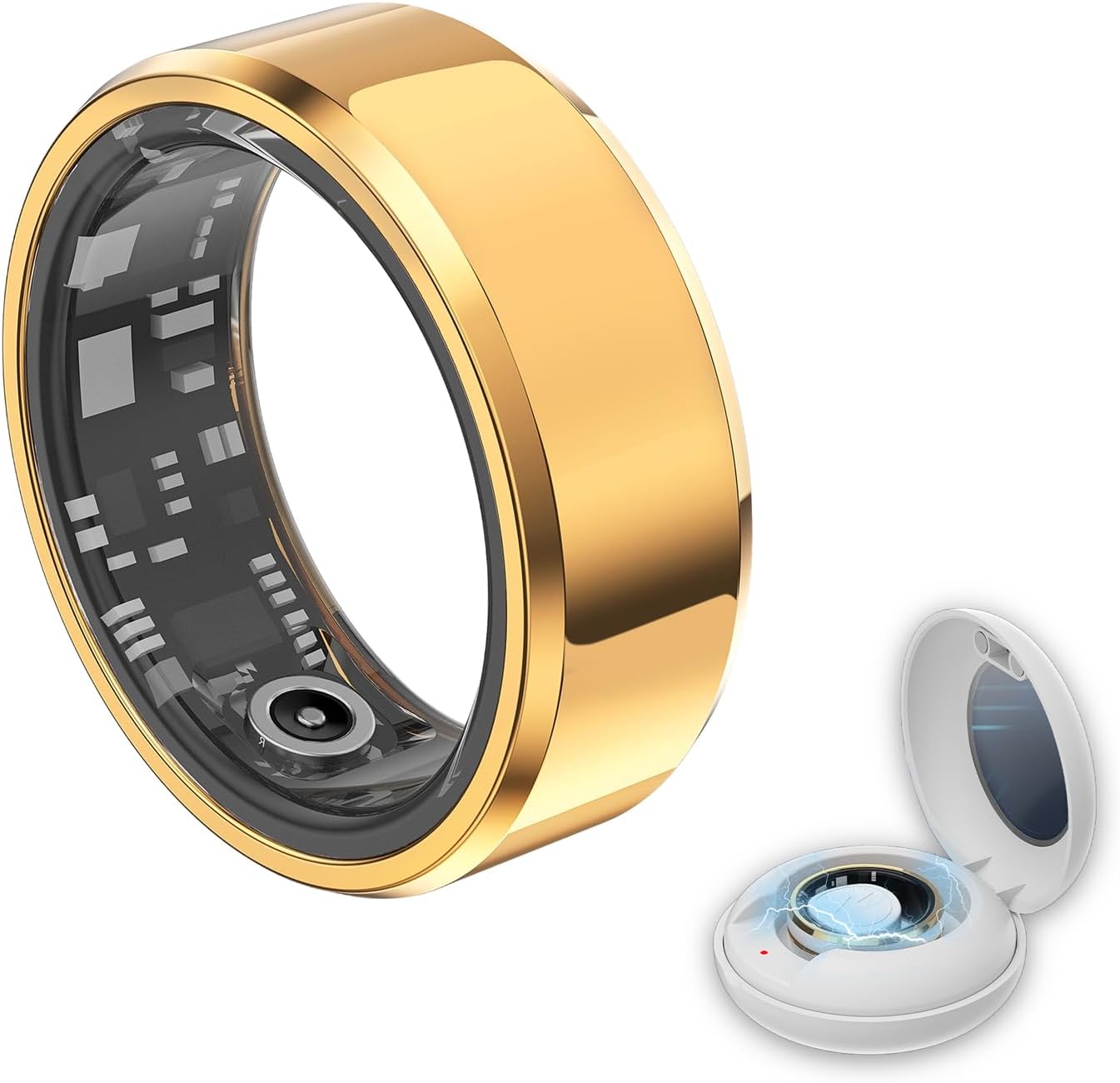 Smart Ring Health Tracker for Fitness, Sleep, and Heart Rate
