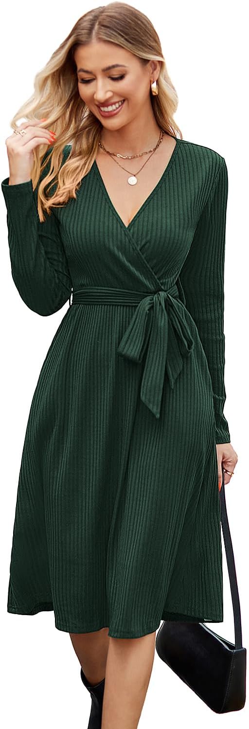 Newshows Womens Fall Dresses 2025: Chic Midi Sweater Outfits