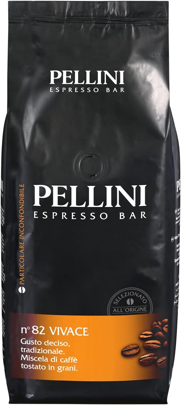 Pellini No.82 Vivace Roasted Coffee Beans for True Coffee Lovers