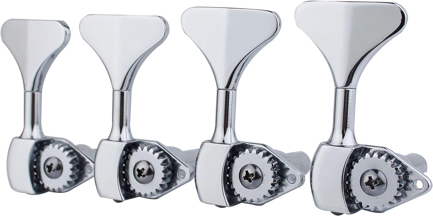 Guyker Chrome Bass Tuning Pegs - 1:20 Ratio
