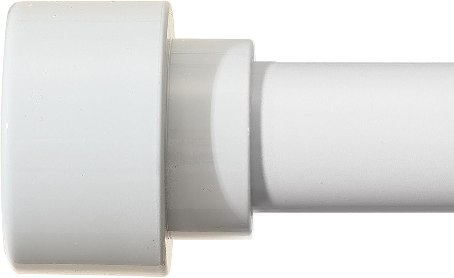 Adjustable Heavy Duty White Curtain Rods - CALCHELE