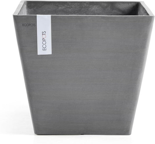 Ecopots Rotterdam Durable Modern Square Planter for All Spaces