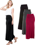 Azules Womens Maxi Skirt High Waist Long Flowing Skirt - Flattering