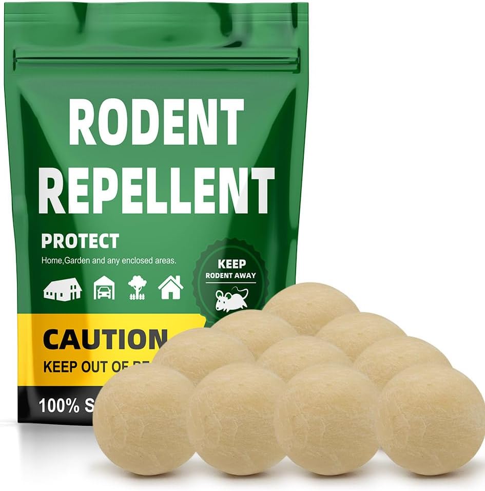 Peppermint Rodent Repeller Balls - 10-Pack