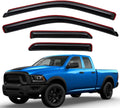 Lightronic Clip-on In-Channel Window Visors for Ram 1500 Quad Cab