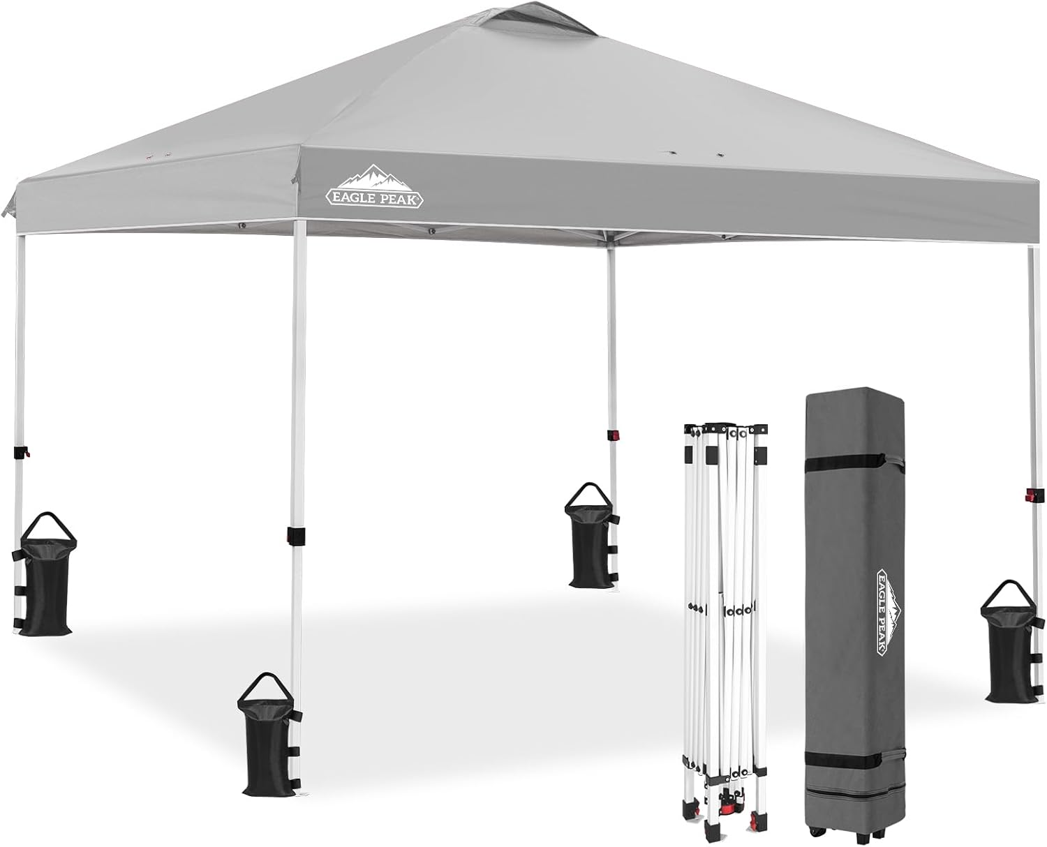EAGLE PEAK Pop Up Canopy Tent for Easy Setup and Shade