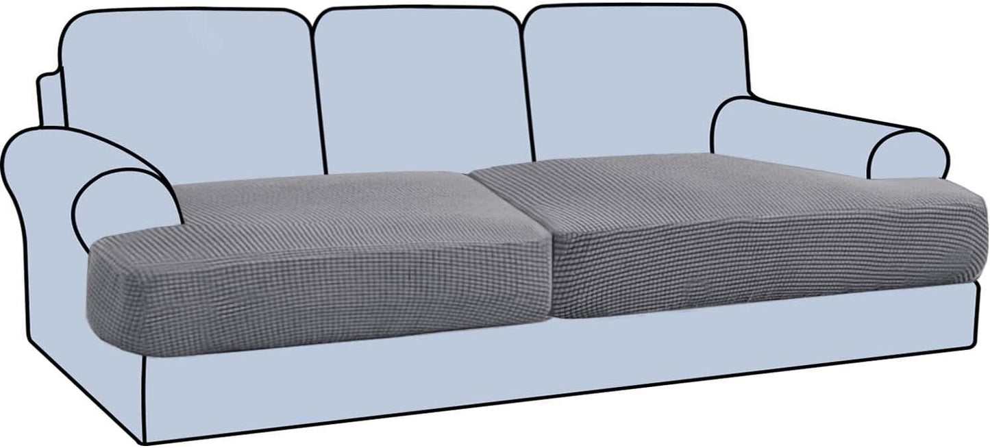 H.VERSAILTEX Stretch 2 Piece T Cushion Sofa Slipcovers Review