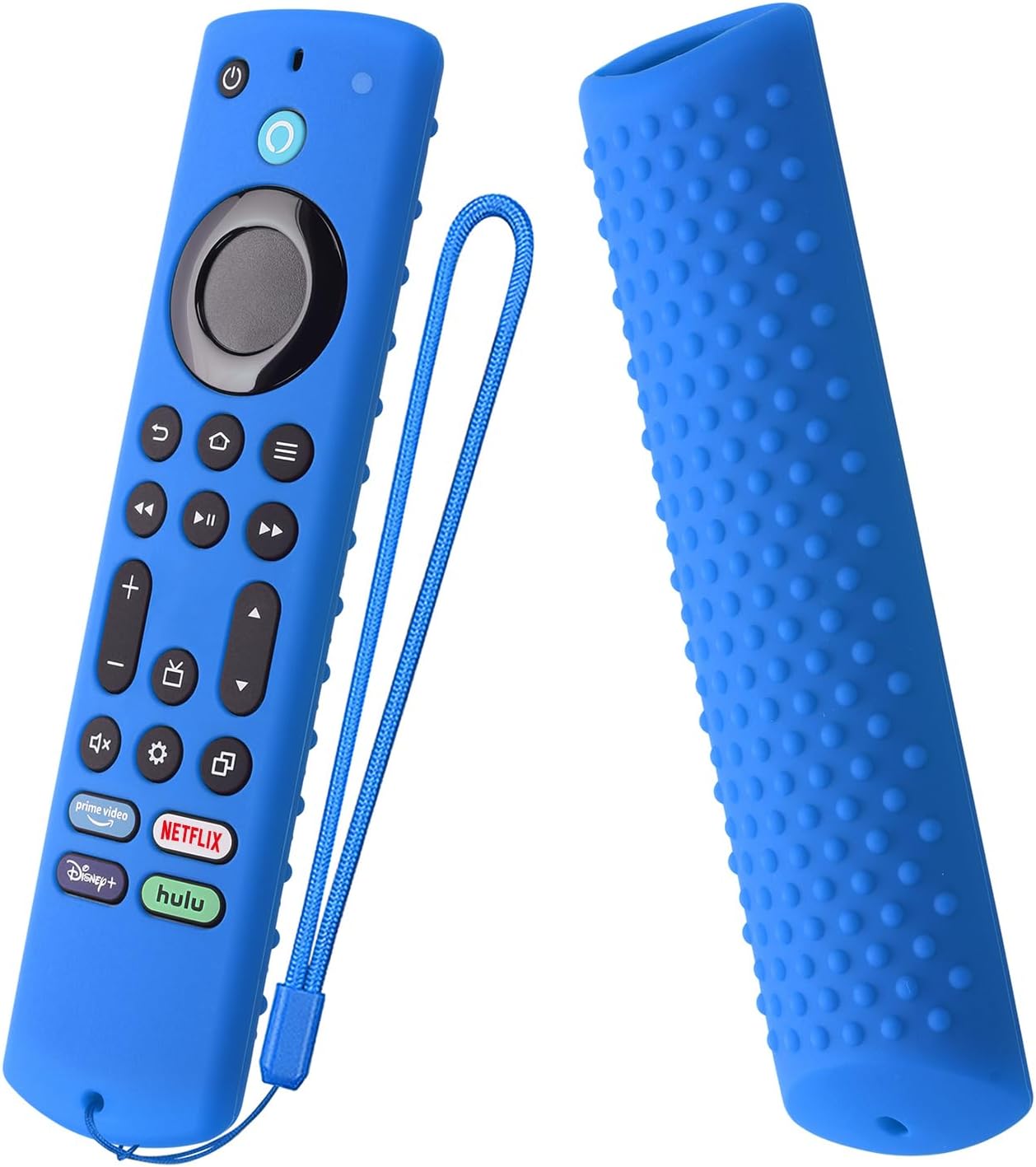 Shockproof Silicone Remote Cover - Sky Blue.