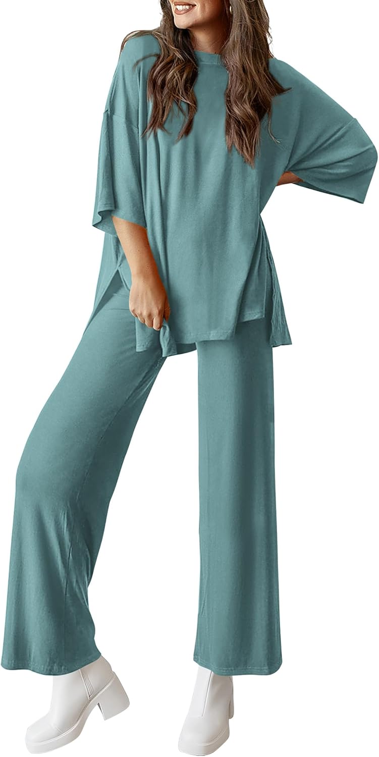 PRETTYGARDEN Two Piece Sets for Women Summer Fashion Lounge