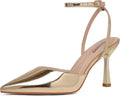 Susanny Heels for Women Stiletto Closed Pointed Toe Backless Women's