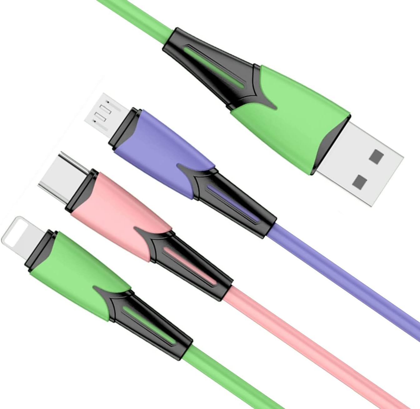Universal Short Charger Cord for Various Earbuds & Headphones
