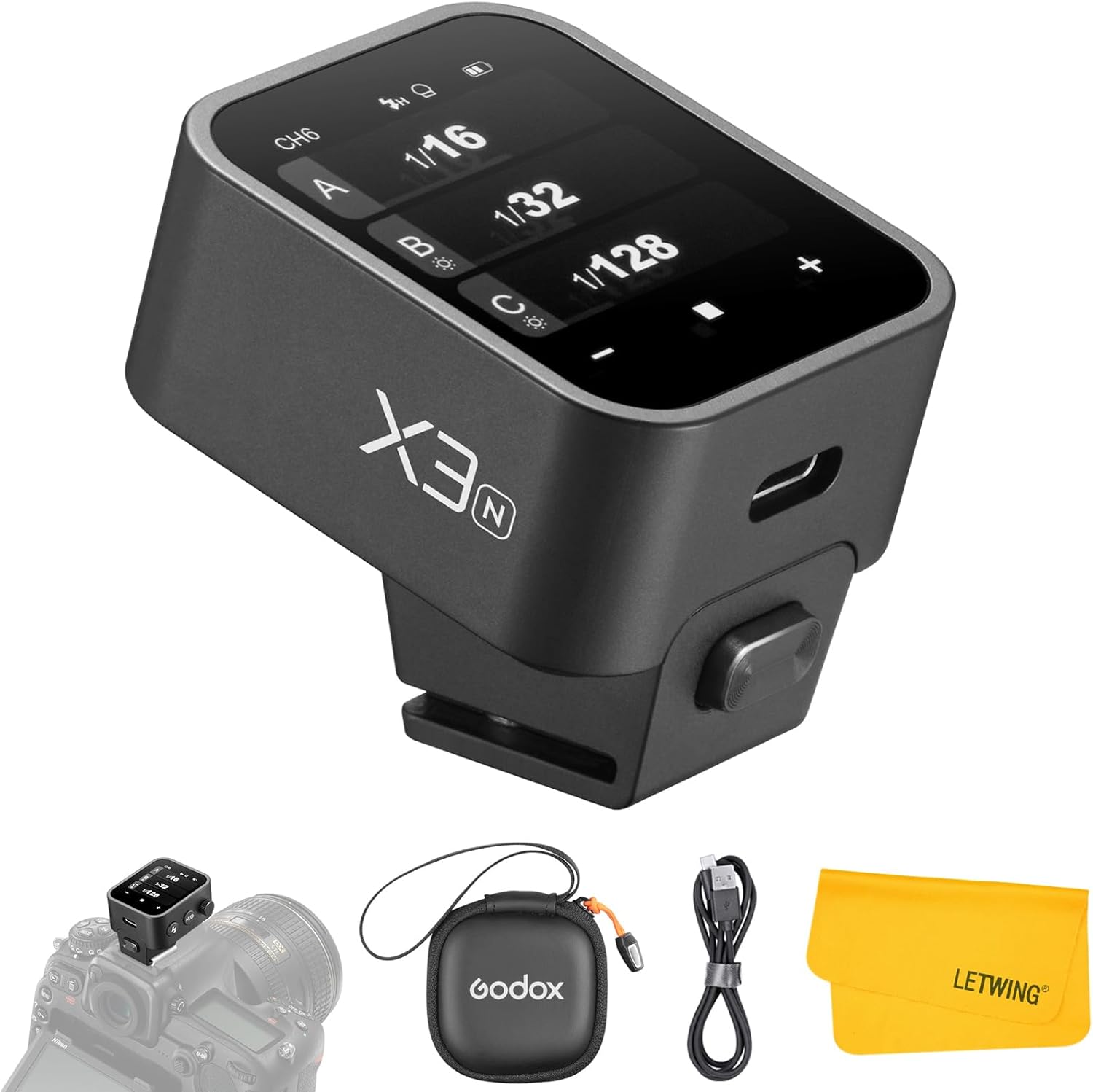 Godox X3N TTL Wireless Flash Trigger for Nikon Cameras Review