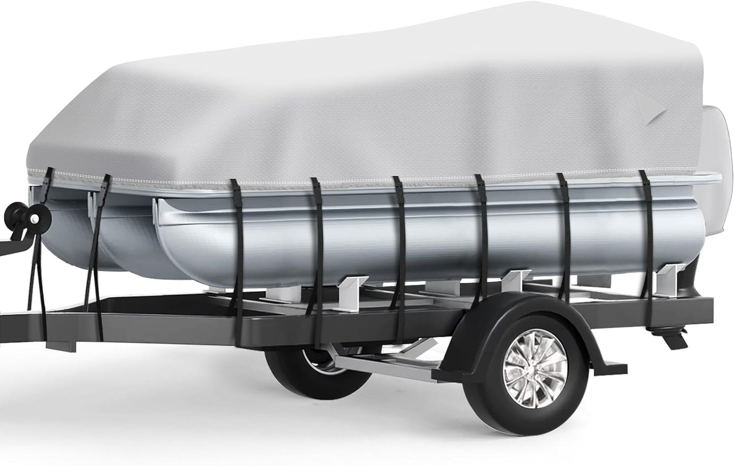 Waterproof 1200D Pontoon Boat Cover for 21-24 FT Boats