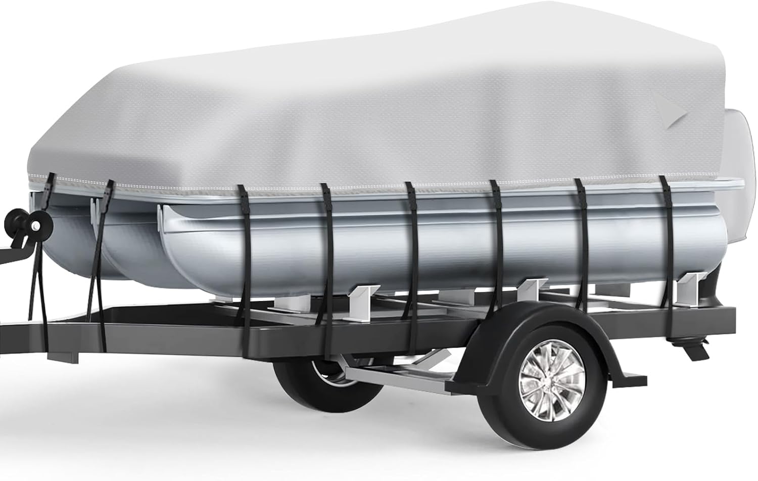 Waterproof 1200D Pontoon Boat Cover for 21-24 FT Boats