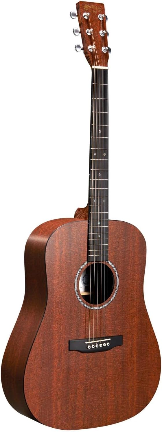 Martin D-X1E Mahogany Guitar - Exceptional Figured Tone