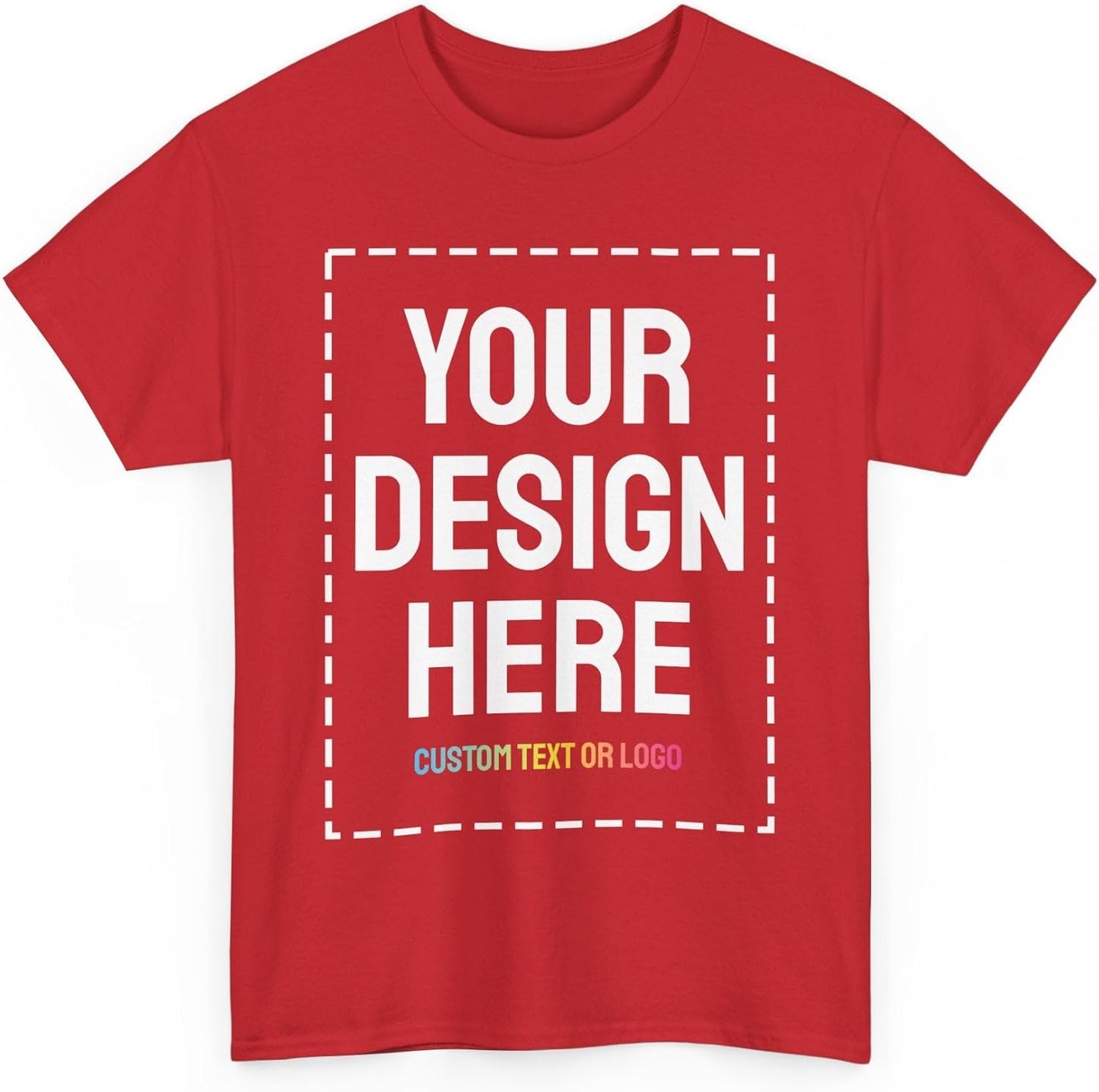 Custom T-Shirt Print for Men and Women - Design Your Own Tee