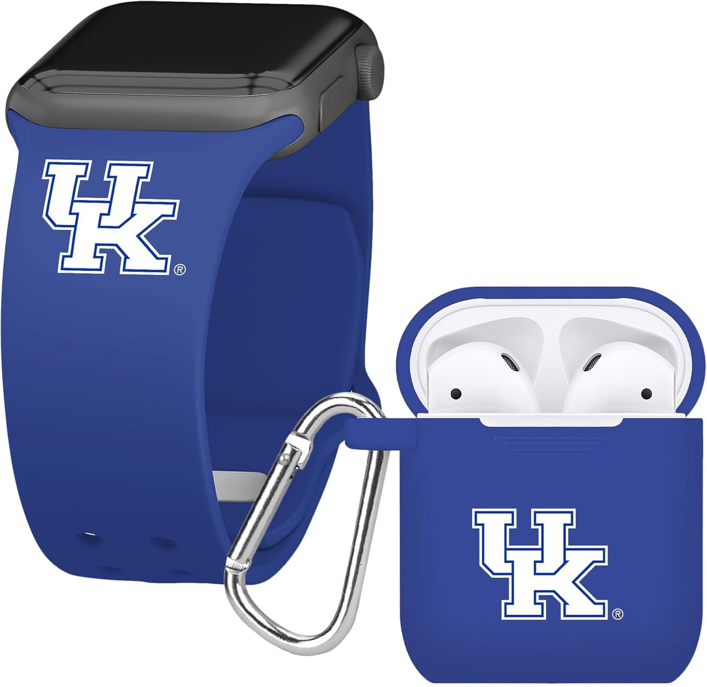 Kentucky Wildcats Silicone Sport Band and Case Cover Combo