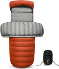 ATEPA Down Sleeping Bag - Compact 4 Season Wearable Sleep System
