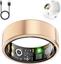 Smart Health Ring for Women Rose Gold Size 13 - Fitness Tracker Ring