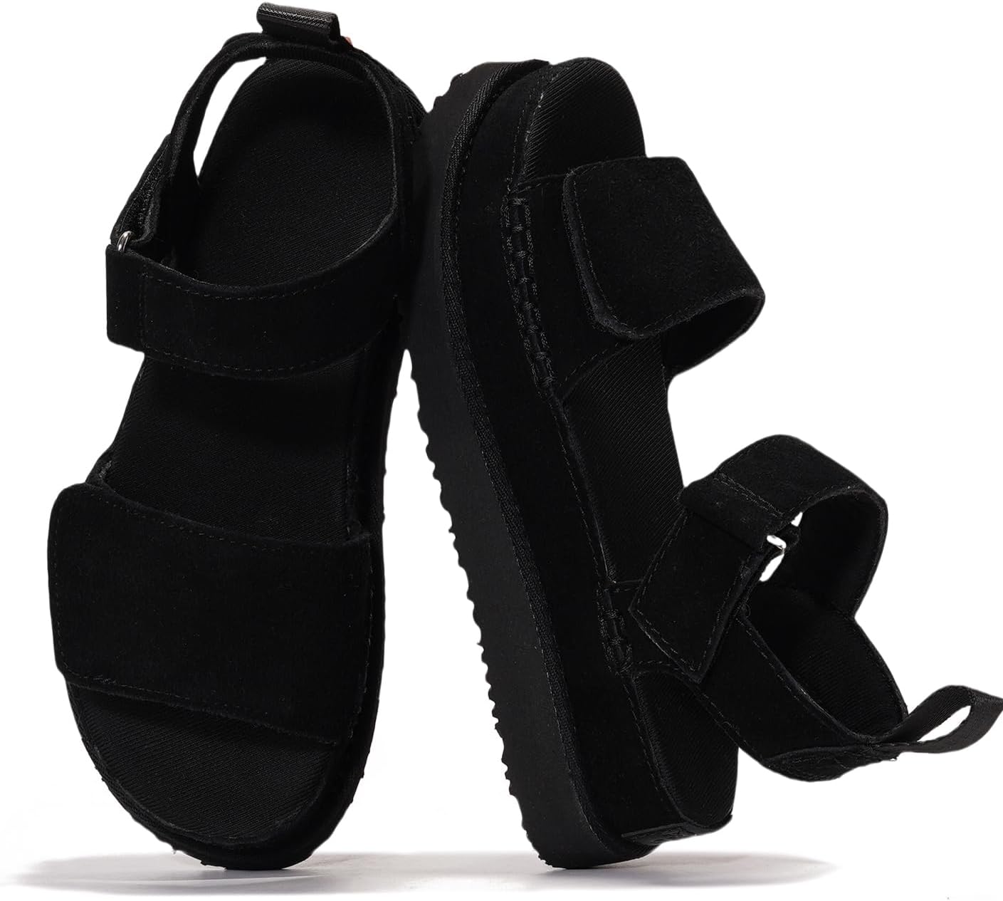 Project Cloud Genuine Leather Platform Sandals for Women 2025