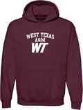 UGP Campus Apparel NCAA Team Color Arch Logo Hoodie - West Texas A&M