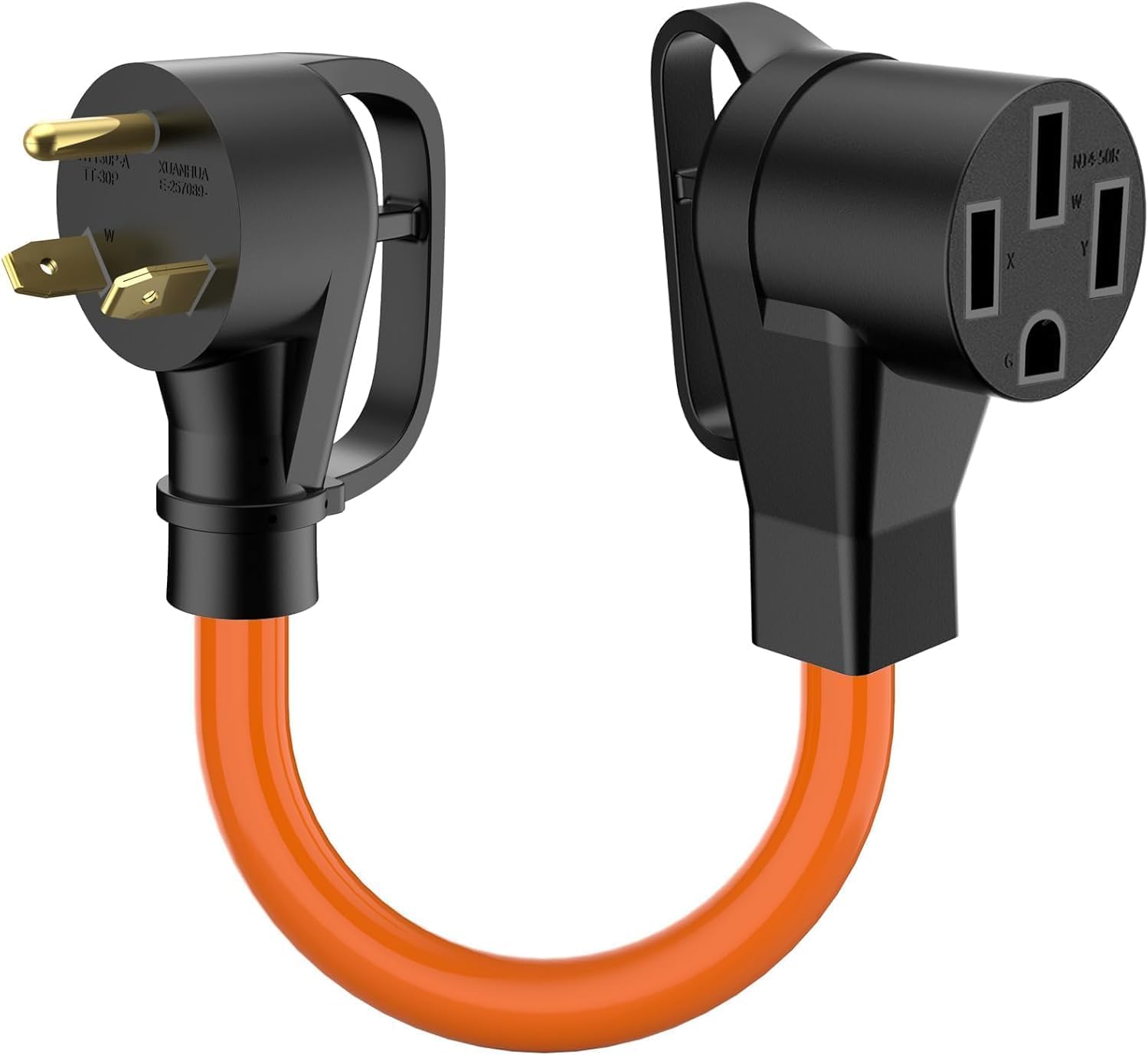 Tesla Gen 2 Charger Adapter: 30A Dryer to 50A EV Conversion
