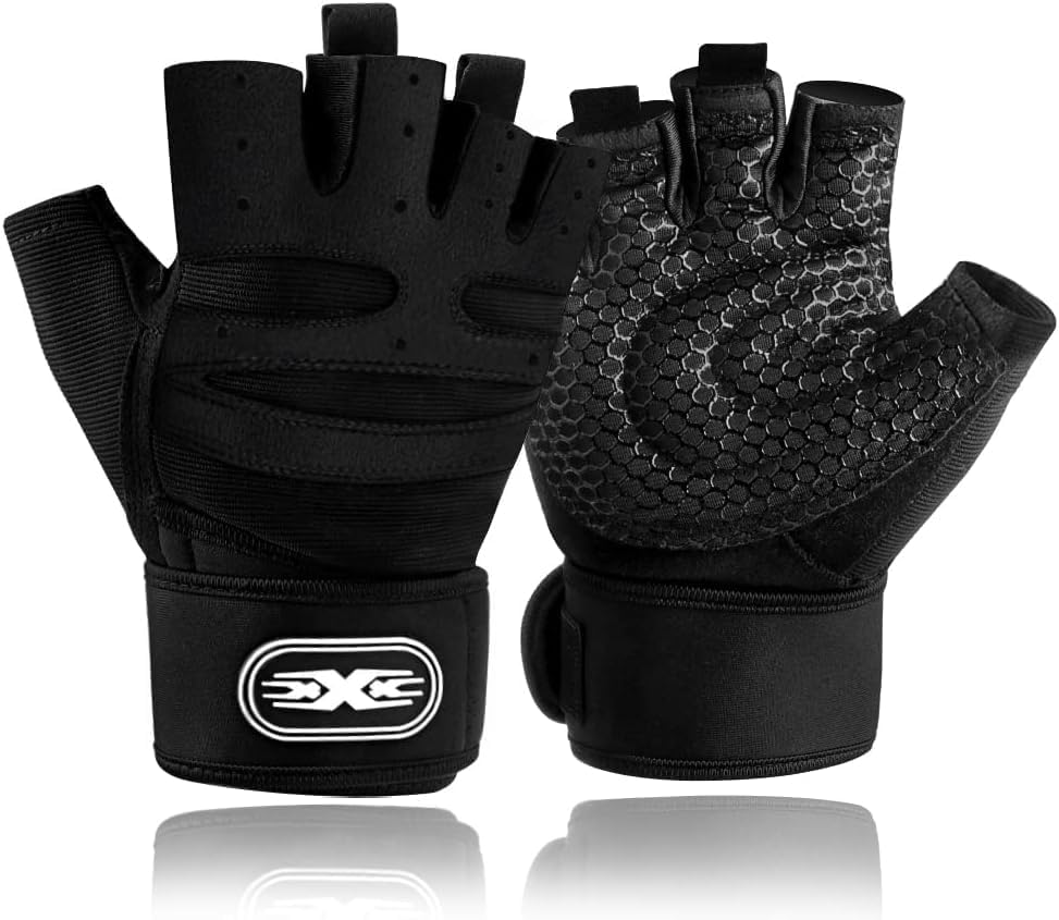 HCFGS Gym Gloves: Full Palm Protection for Efficient Workouts