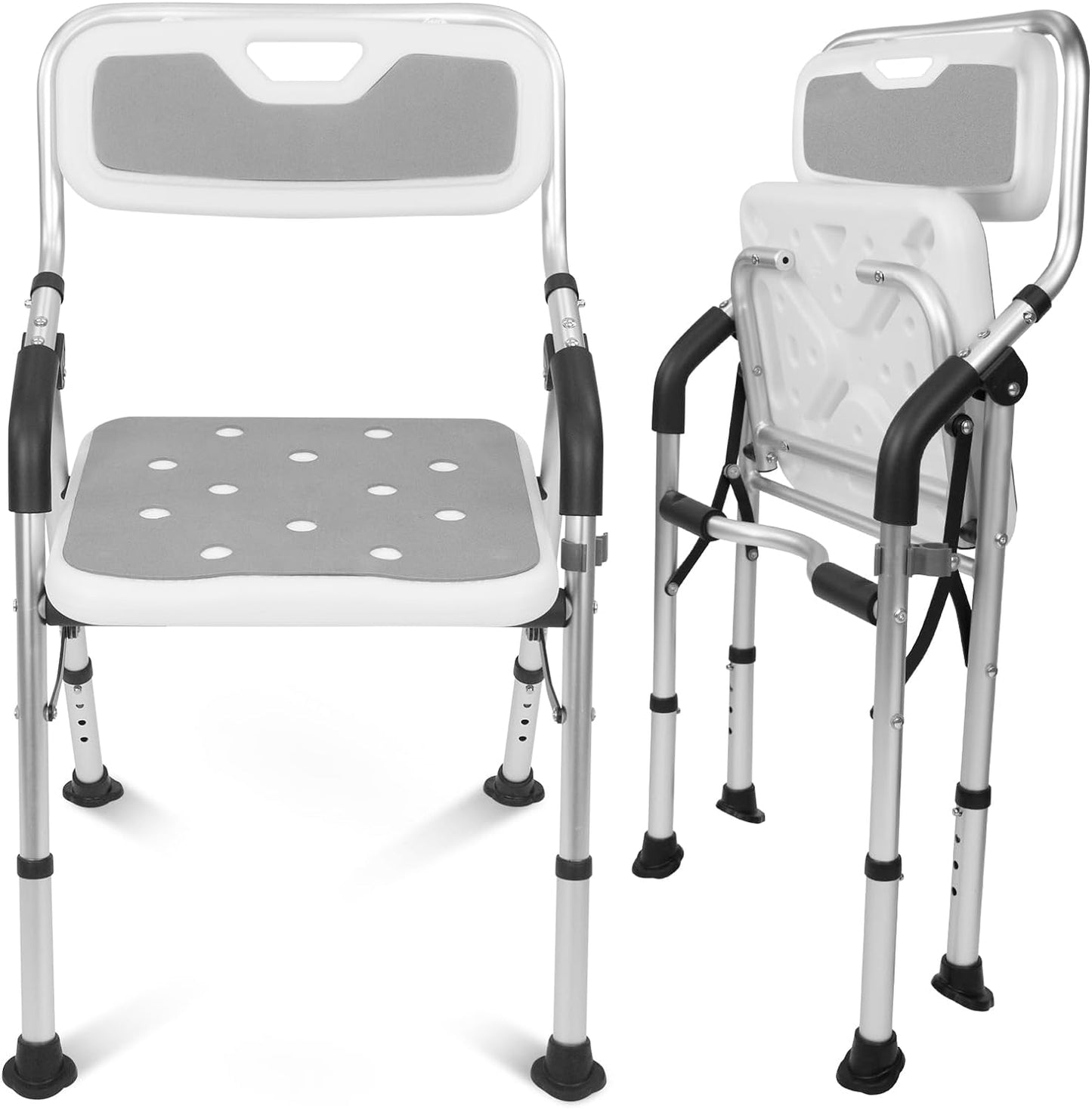 Vive Folding Shower Chair - Portable Comfort