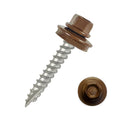 EAGLE 1 Metal Roofing Screws #10 Brown 1.5 in - Reliable Roof