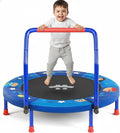 36in Mini Trampoline for Toddlers 1-6 - Foldable Indoor Jumper