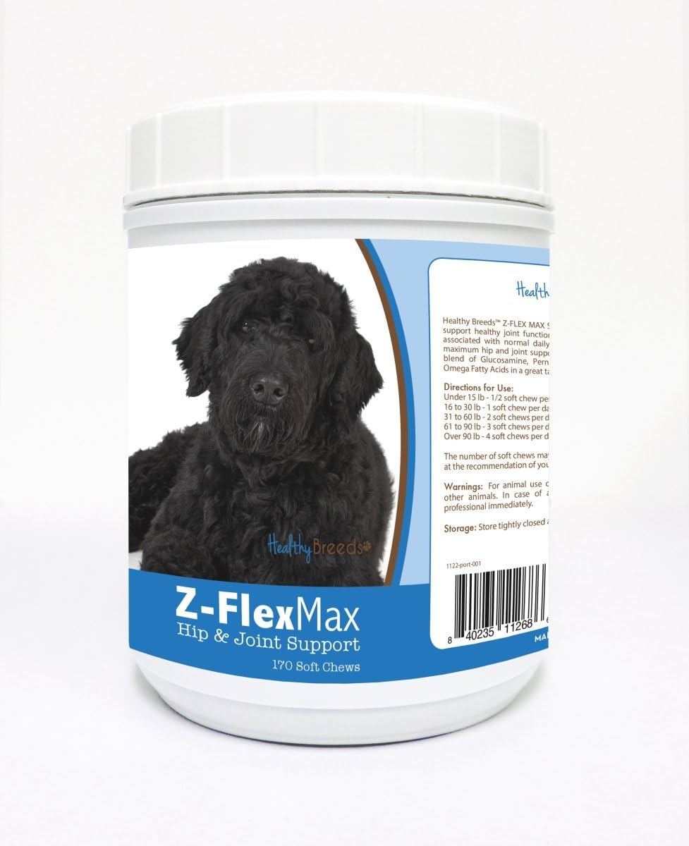 Healthy Breeds Portuguese Water Dog Z-Flex Max Hip Chews 170 Count