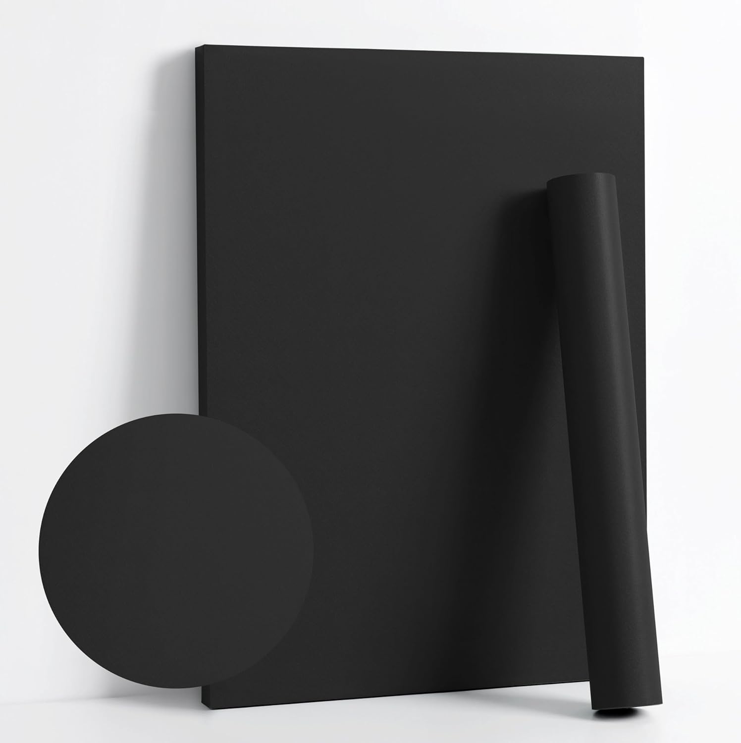 Dimoon Black Skin Peel and Stick Wallpaper for Modern Decor