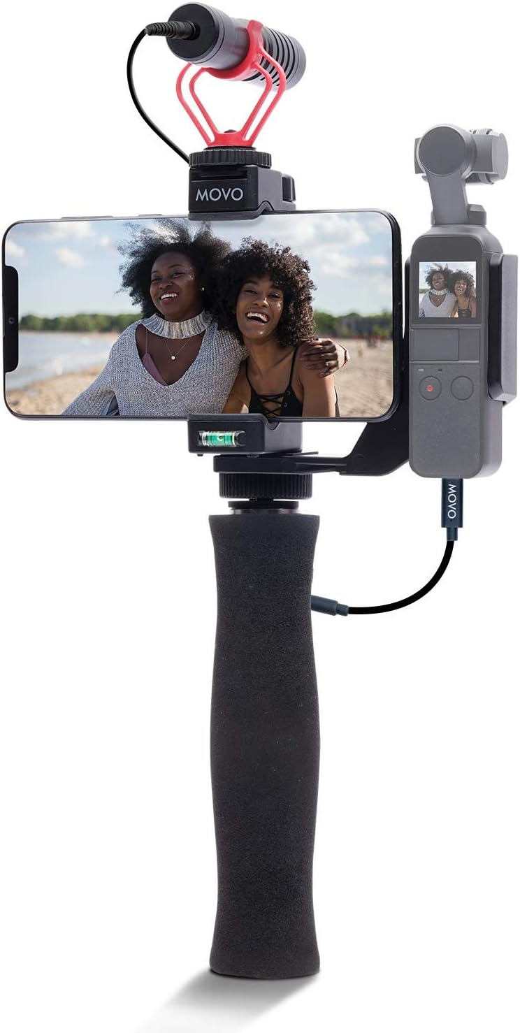 Movo VXR10 External Microphone for Crystal Clear Audio Capture
