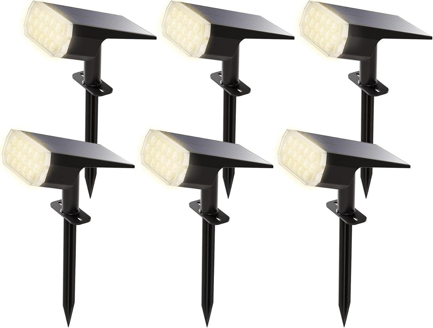 Solar Spot Lights Outdoor Waterproof IP65 for Garden and Yard