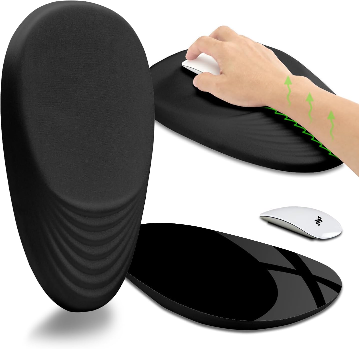 Hokafenle Memory Foam Mouse Pad - Pain Relief & Support