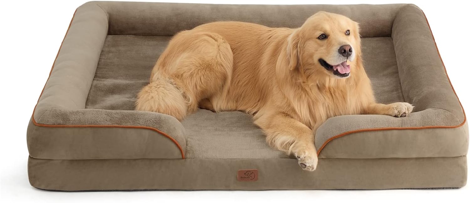 Bedsure XXL Orthopedic Dog Bed for Extra Large Dogs Comfort