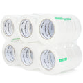 No Noise Silent Packing Tape 18-Pack - Quiet, Strong Clear Sealing