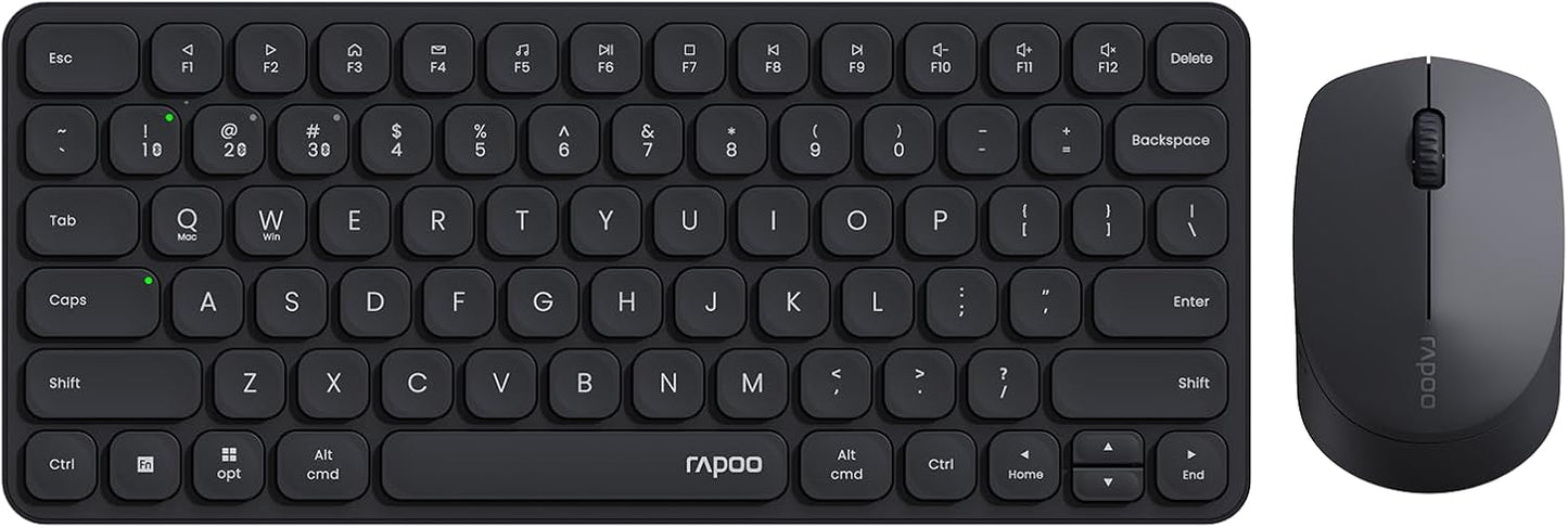Rapoo 9010M Multi-Device Wireless Combo - Efficient Multi-Tasking