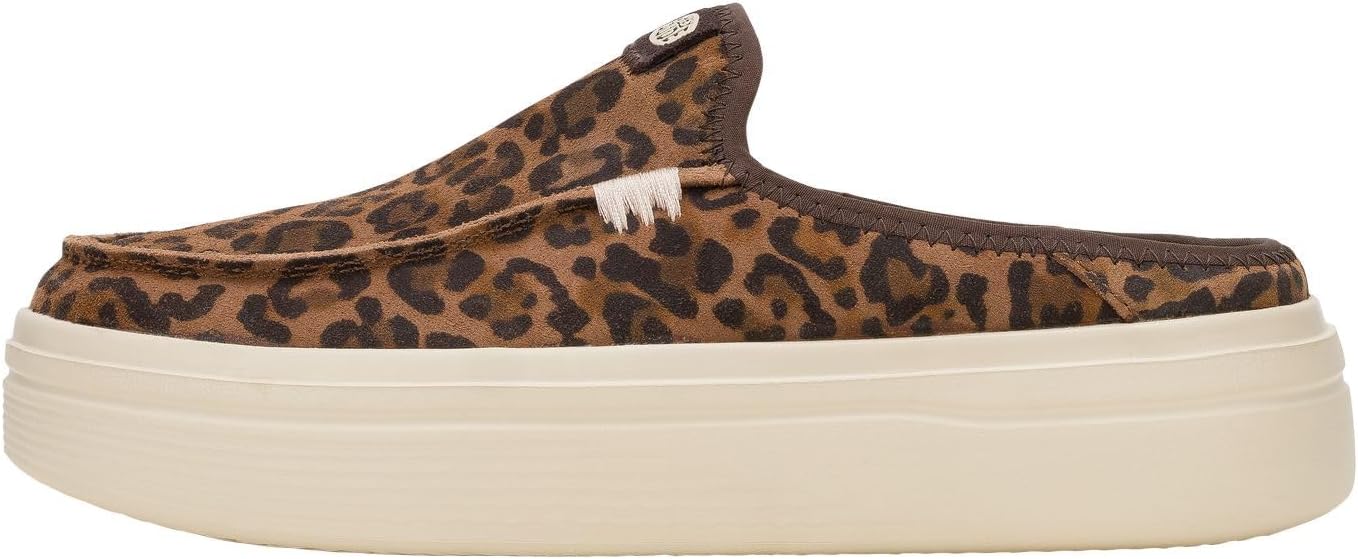 HEYDUDE Women's Austin Lift Platform Mule for Everyday Style