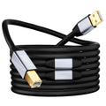 USB 2.0 Printer Cable 75ft USB-A to USB-B Cable - High Speed Transfer